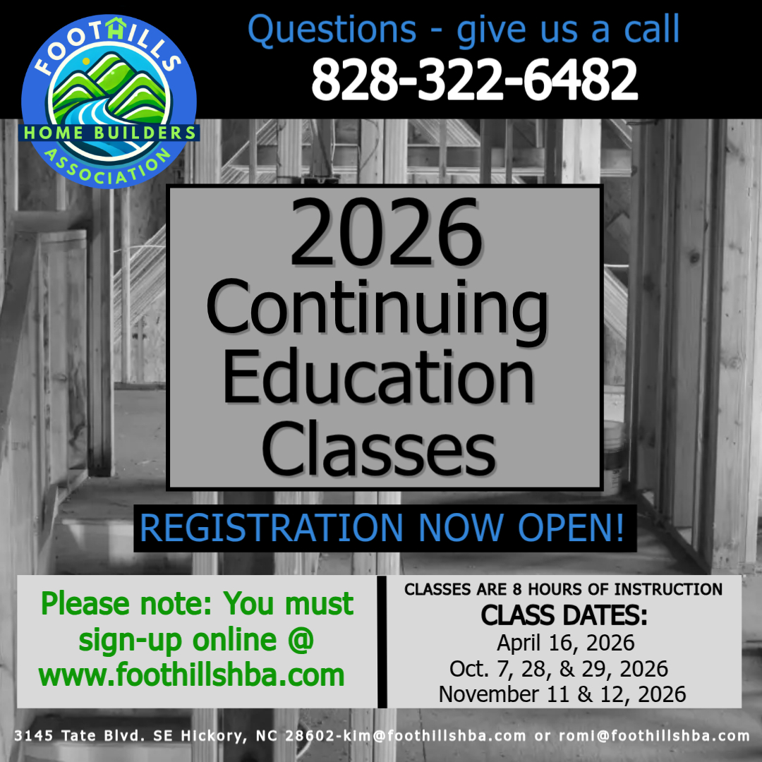 Continuing Education Classes 2026